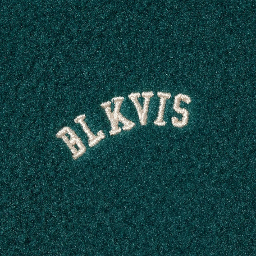 LOGO FLEECE VEST - SEA MOSS