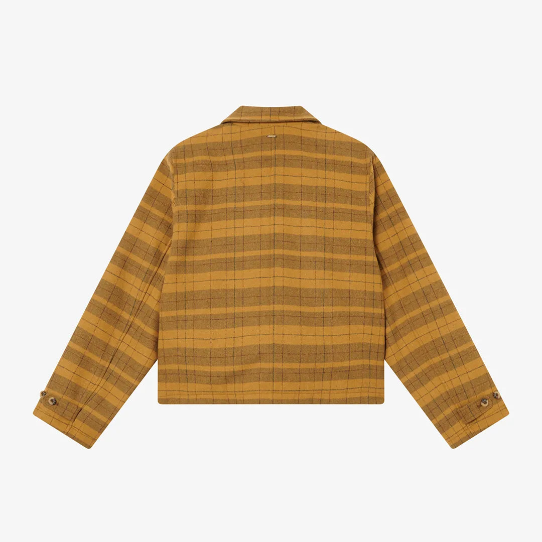 SCRIPT WOOL OVERCOAT - MILITARY OLIVE
