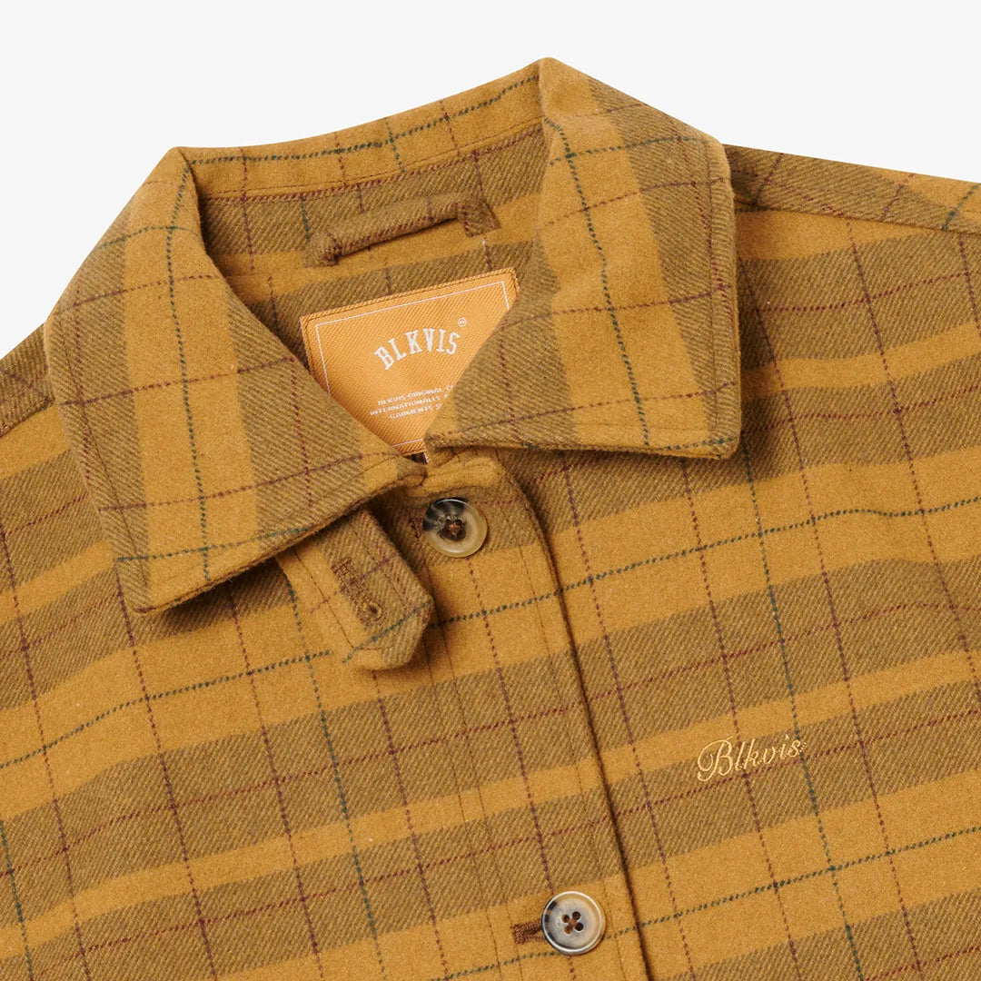 SCRIPT WOOL OVERCOAT - MILITARY OLIVE