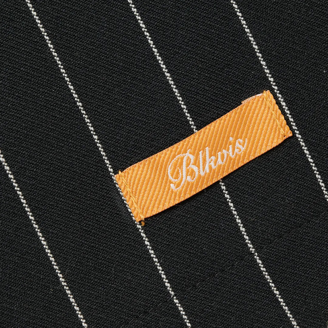 STRIPED JACKET - BLACK