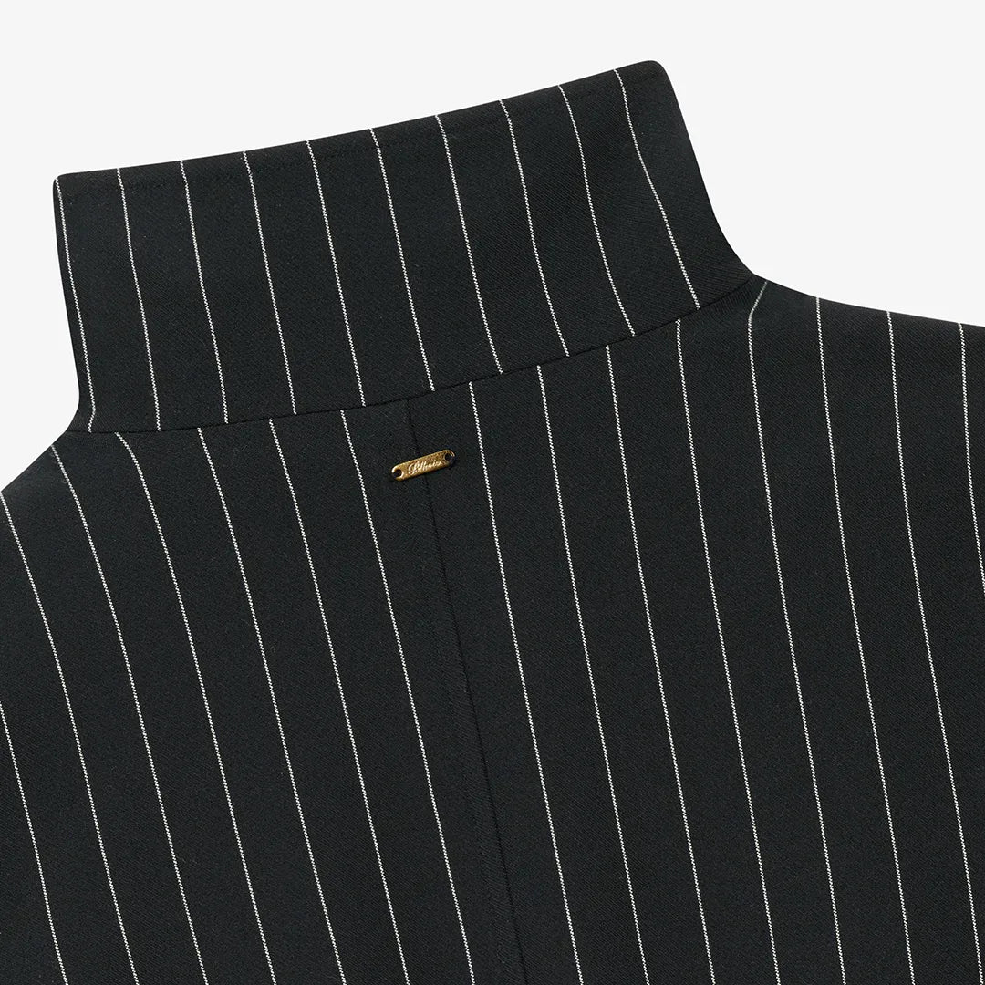 STRIPED JACKET - BLACK