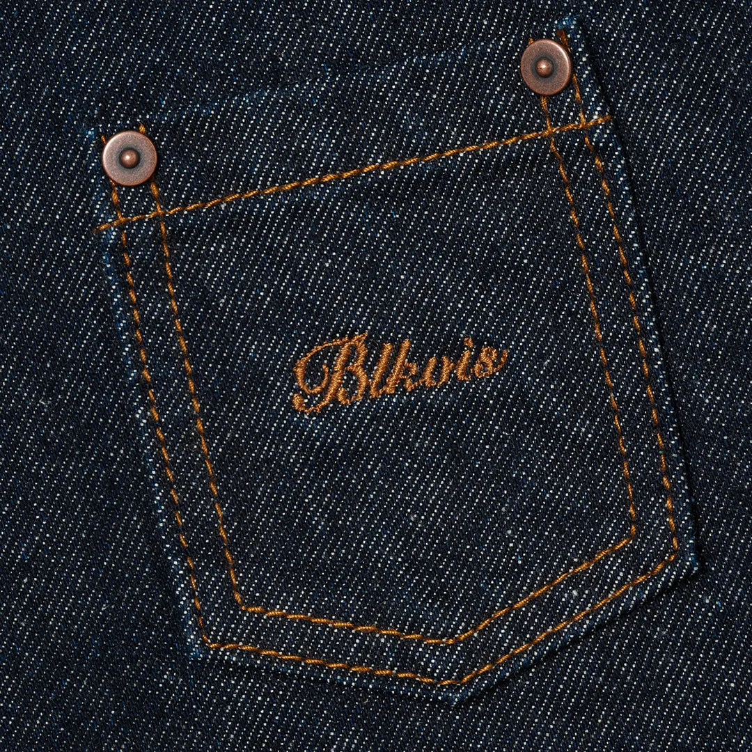 SELVEDGE DENIM JACKET - DARK BLUE
