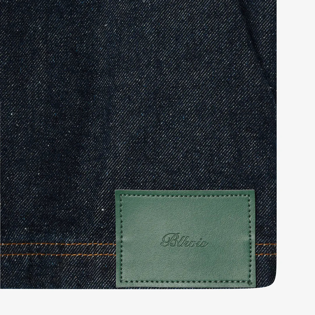 SELVEDGE DENIM JACKET - DARK BLUE