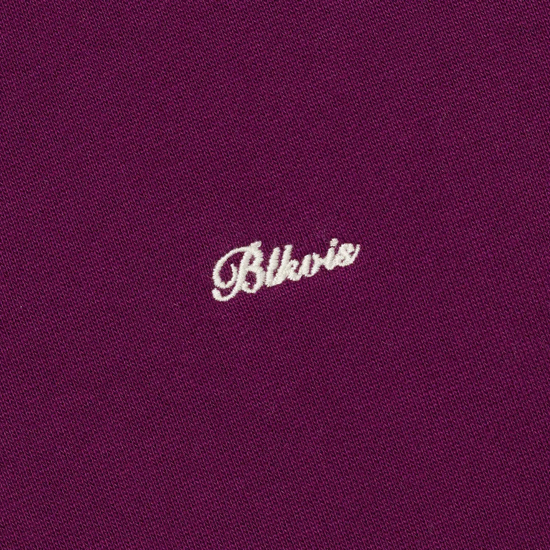 COLOR BLOCK CREWNECK - DARK PURPLE