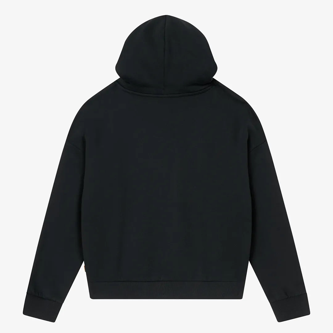 FLOWER HOODY - BLACK