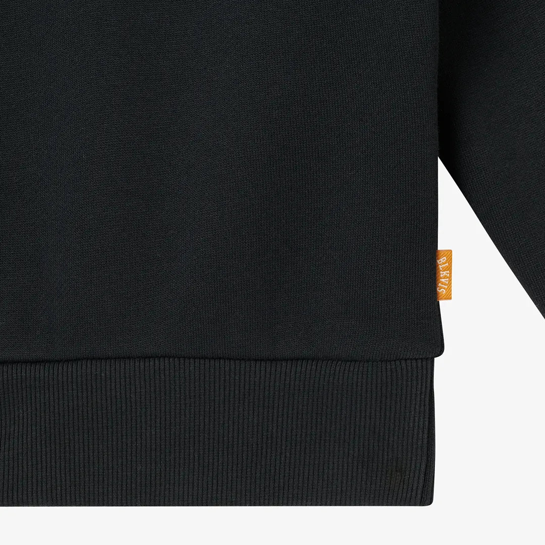 FLOWER HOODY - BLACK