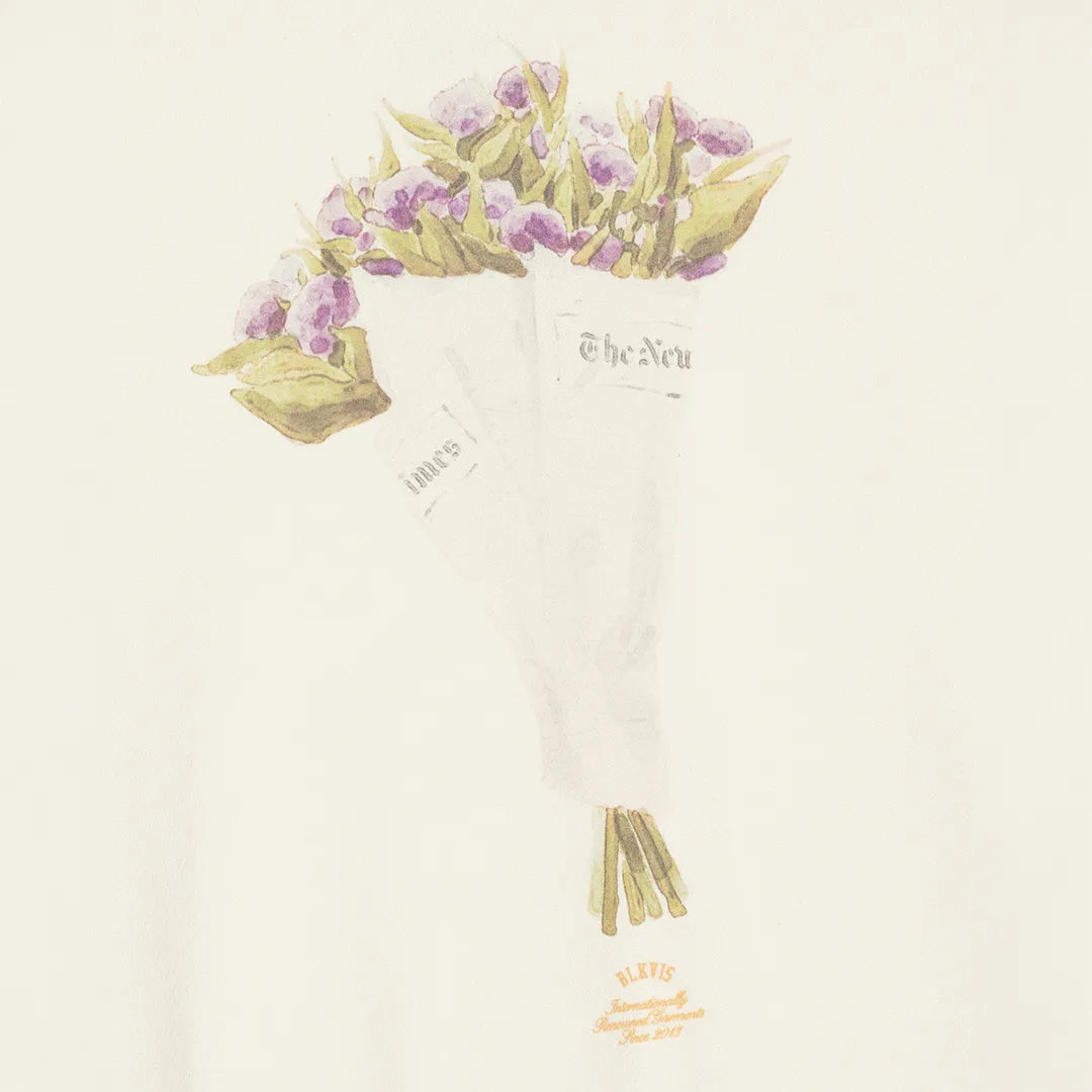 FLOWER BOUQUET HOODY - PAPYRUS