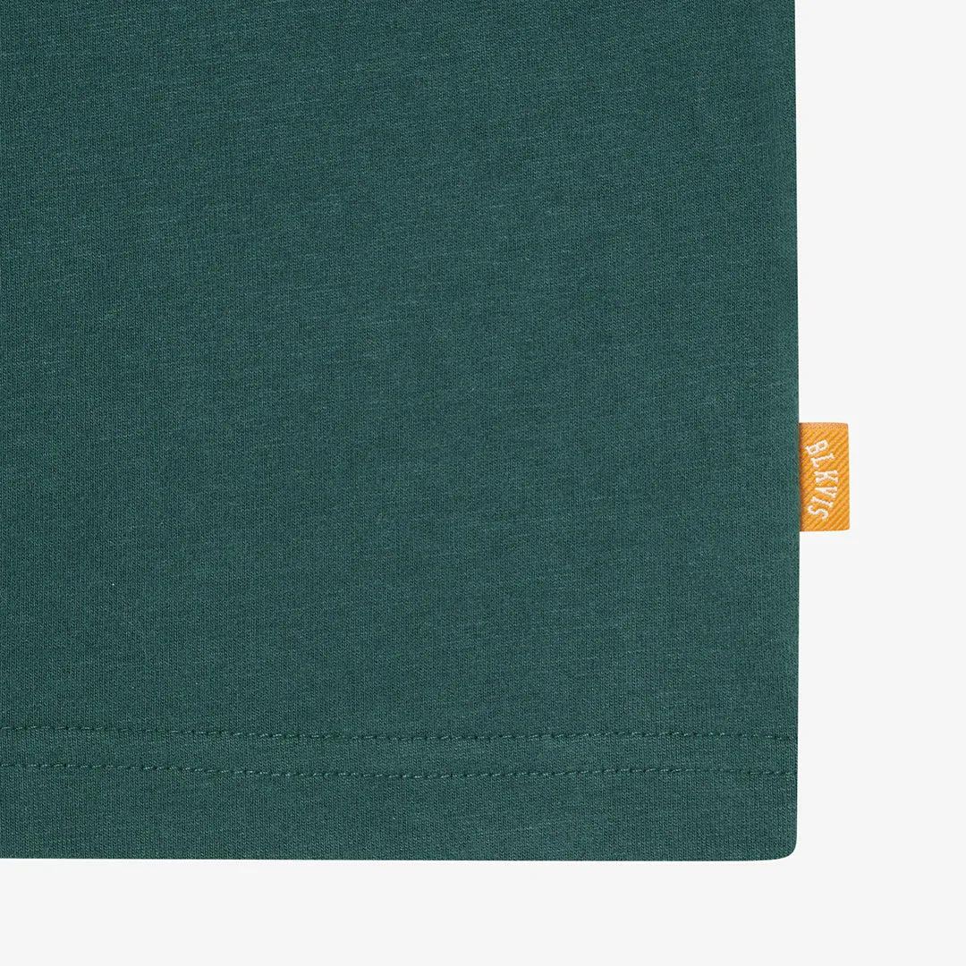 SCRIPT TEE - SEA MOSS