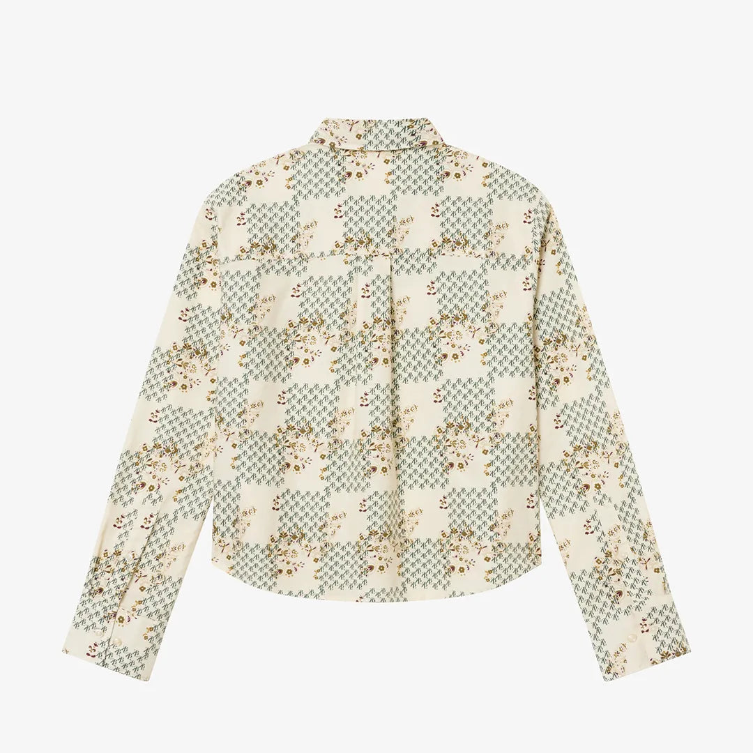 FLORAL PRINT SHIRT - PAPYRUS