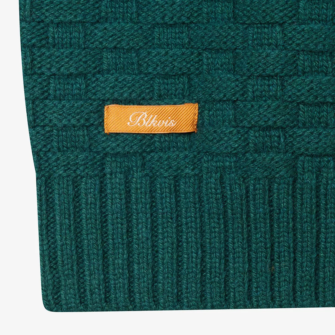 STRUCTURED SWEATER - SEA MOSS