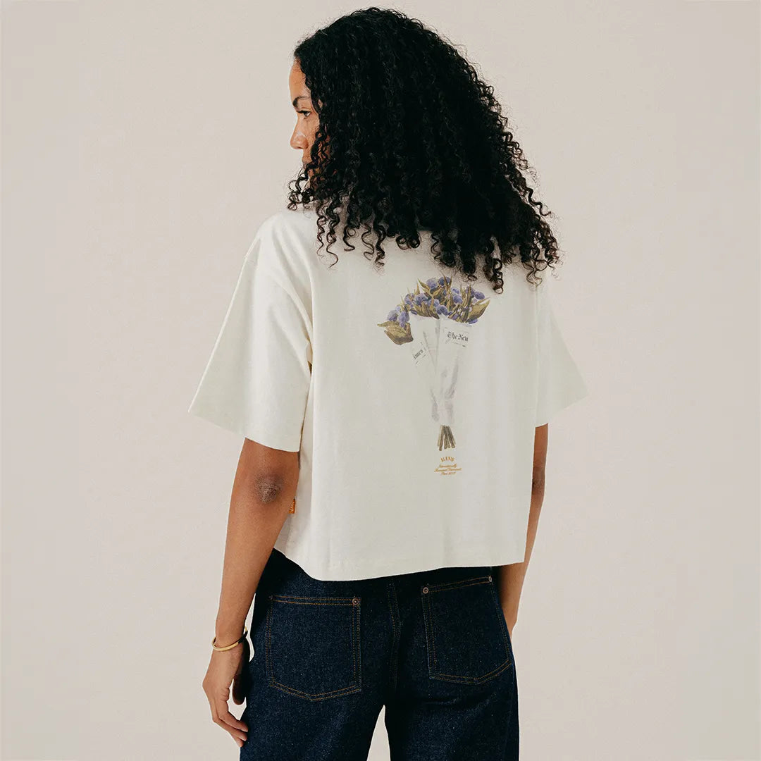 FLOWER BOUQUET TEE - PAPYRUS