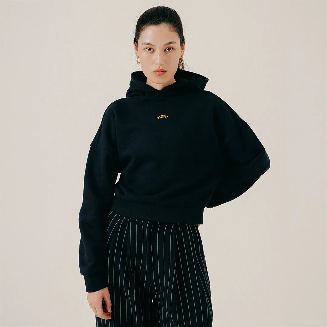 FLOWER BOUQUET HOODY - BLACK
