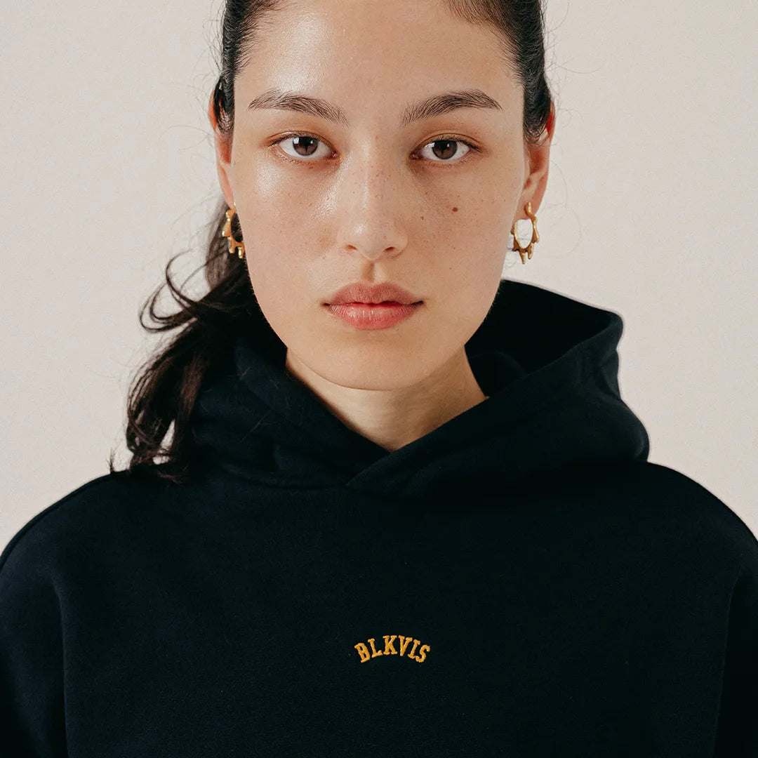 FLOWER BOUQUET HOODY - BLACK