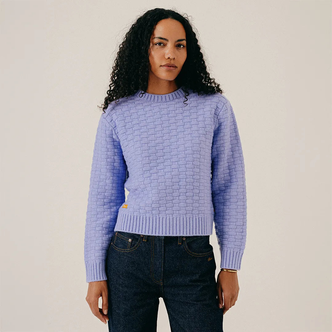 STRUCTURED SWEATER - SAND VERBANA