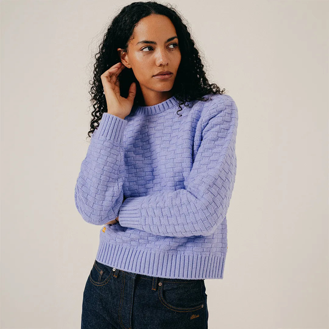 STRUCTURED SWEATER - SAND VERBANA