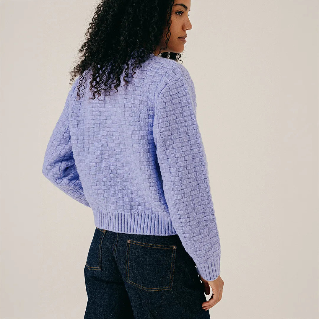 STRUCTURED SWEATER - SAND VERBANA