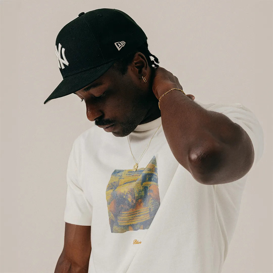 DIGGIN CRATES TEE - PAPYRUS