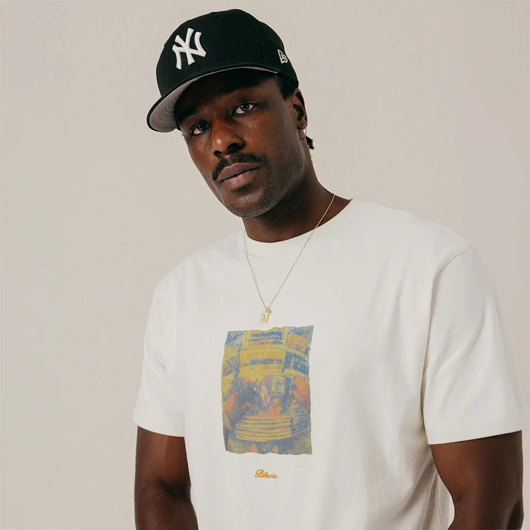DIGGIN CRATES TEE - PAPYRUS