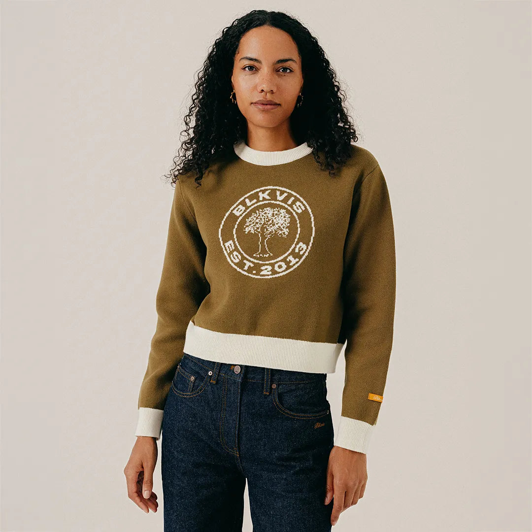 SOURCE SWEATER - MILITARY OLIVE