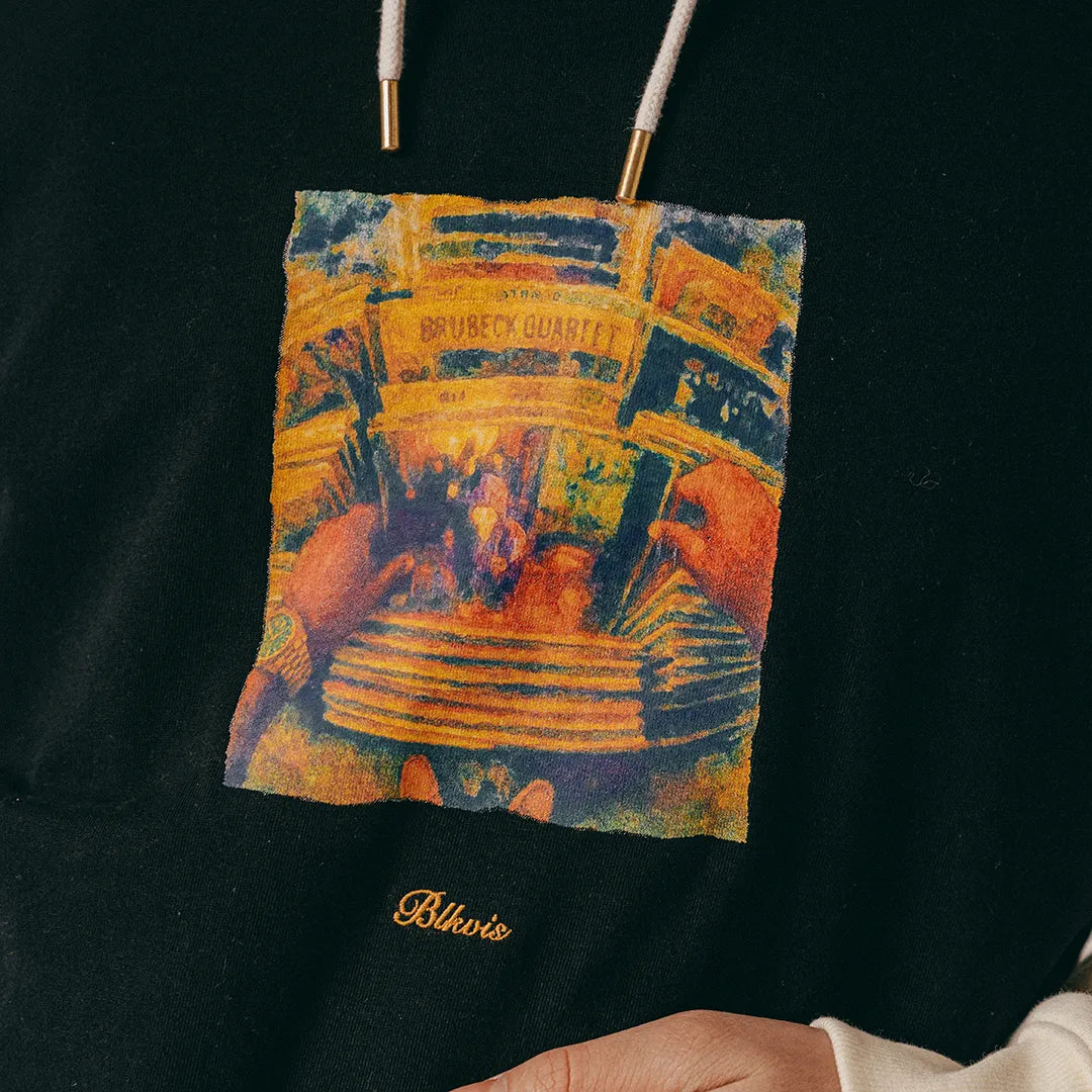 DIGGIN CRATES TEE - BLACK