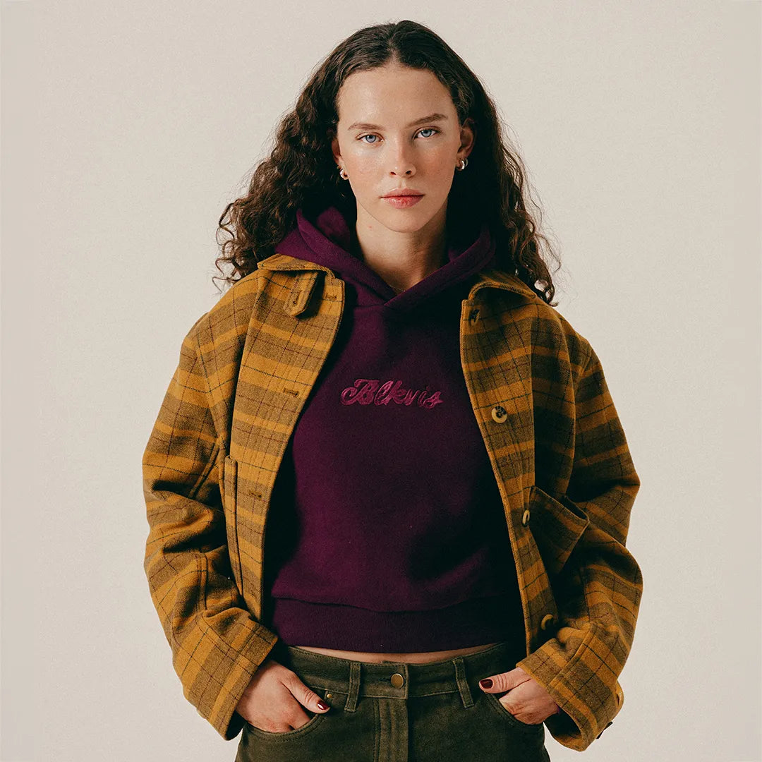 SCRIPT WOOL OVERCOAT - MILITARY OLIVE