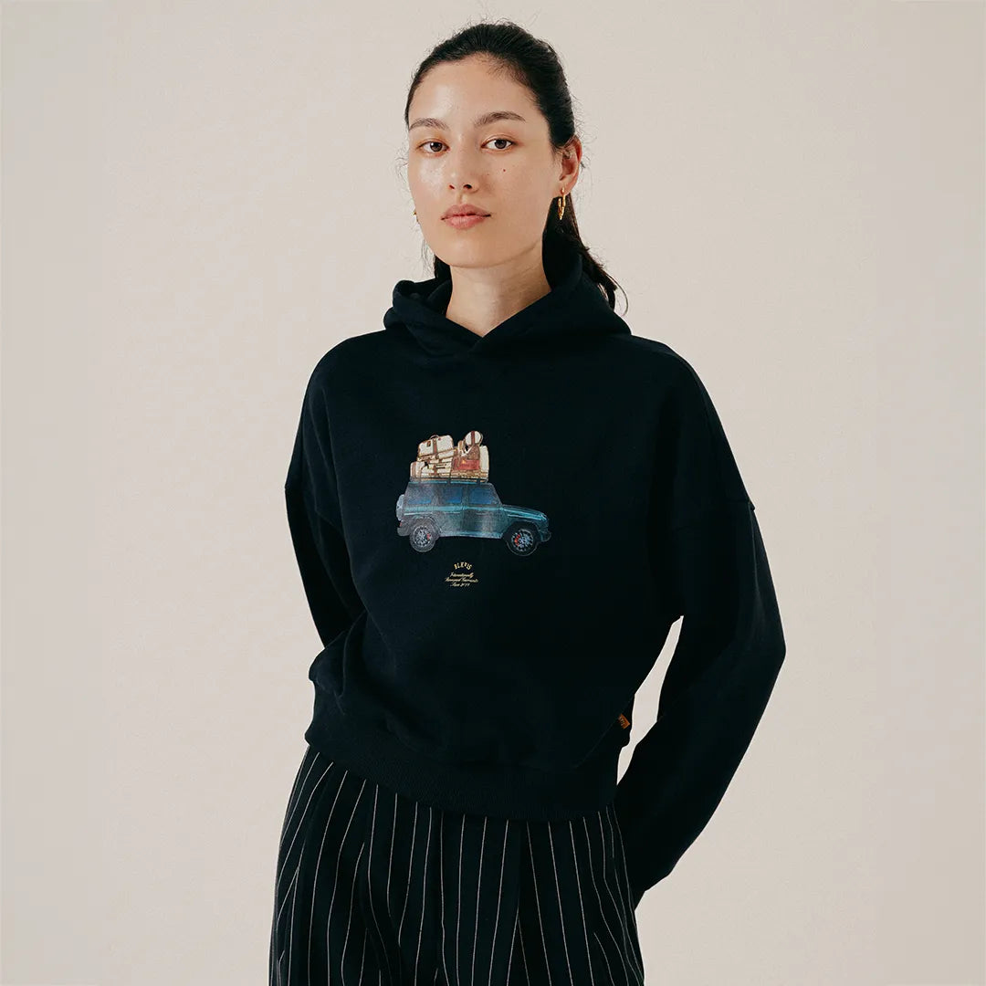 G WAGON HOODY - BLACK