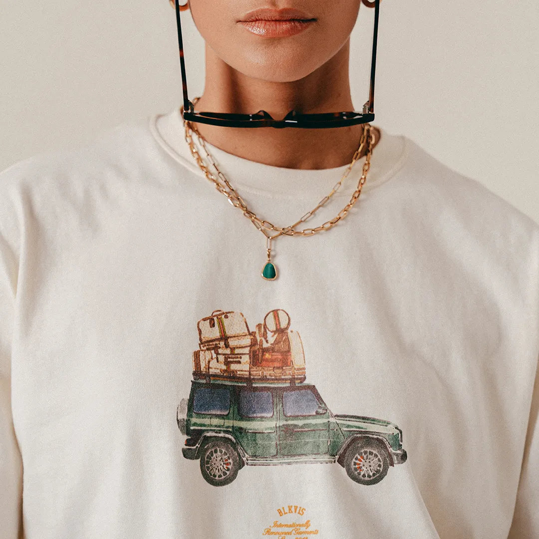 G WAGON TEE - PAPYRUS