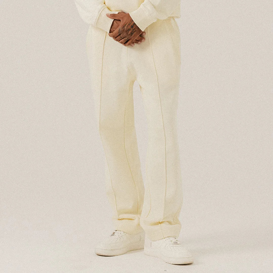 LETTERING SWEATPANTS - PAPYRUS