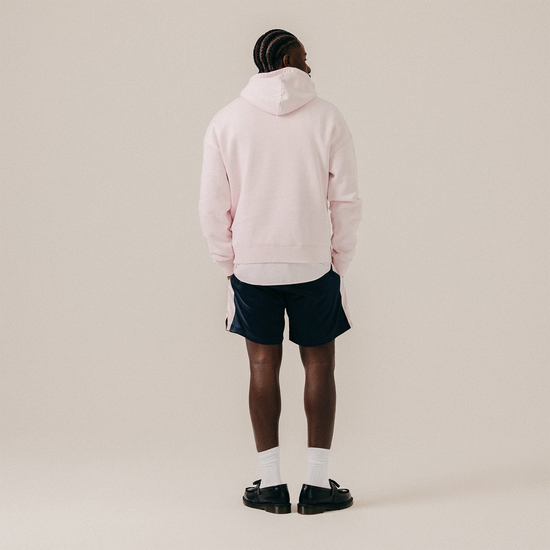 SCRIPT HOODY - CRADLE PINK