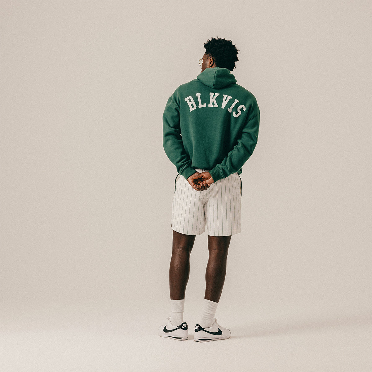 LOGO HOODY - HUNTER GREEN