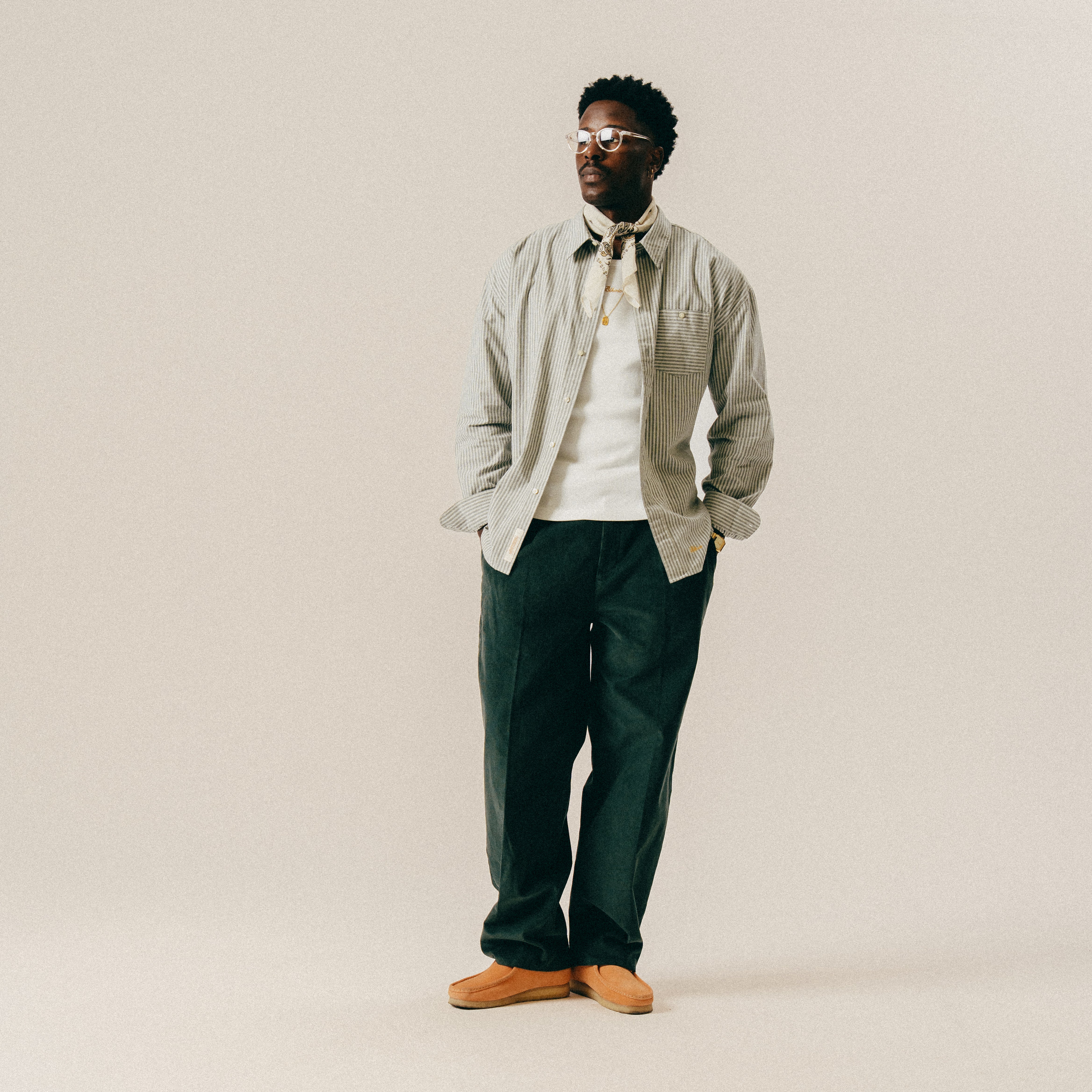 BLKVIS SCRIPT SHIRT - DARKEST SPRUCE