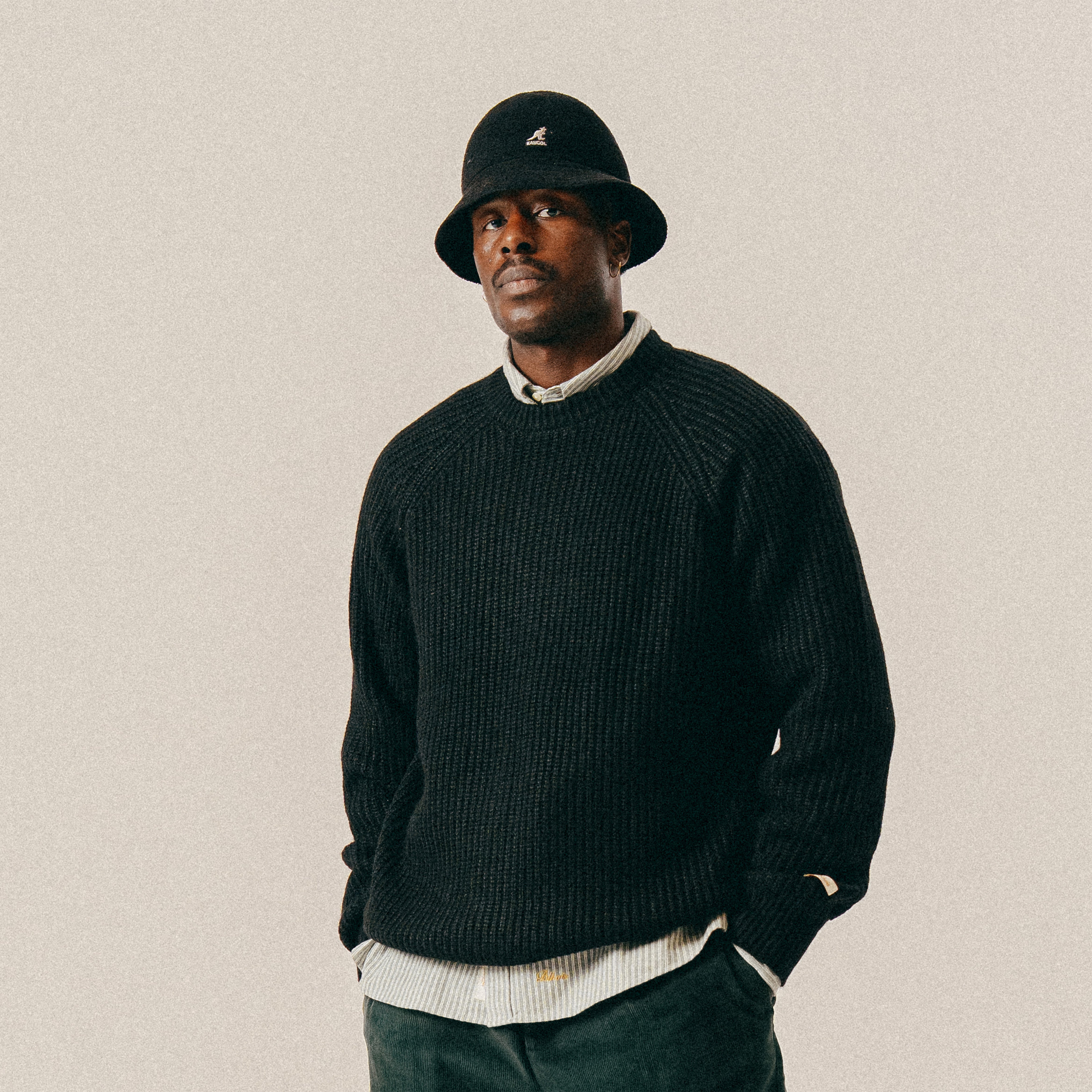 BLKVIS COZY KNIT SWEATER - BLACK