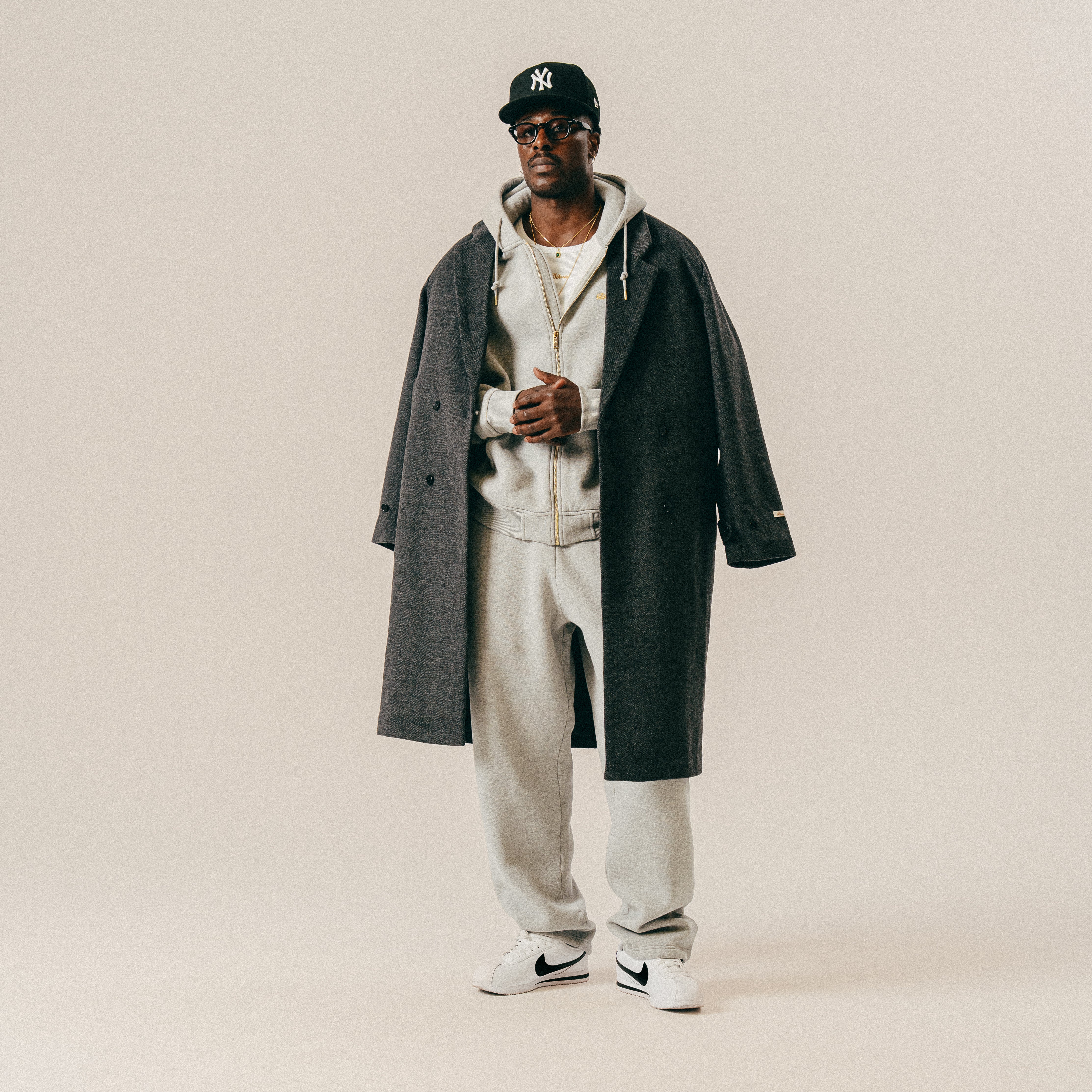 BLKVIS OVERSIZED COAT - BLACK