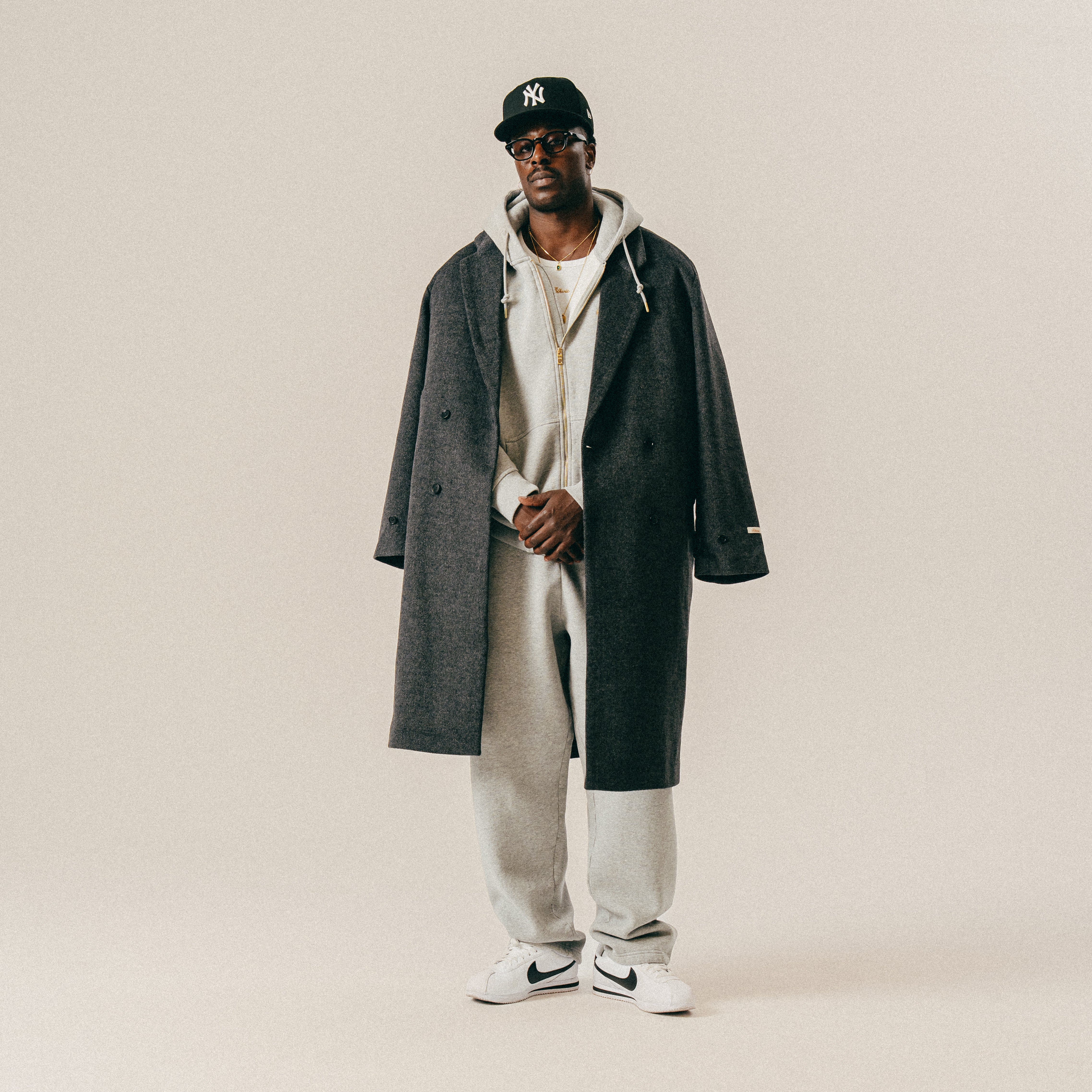 BLKVIS OVERSIZED COAT - BLACK