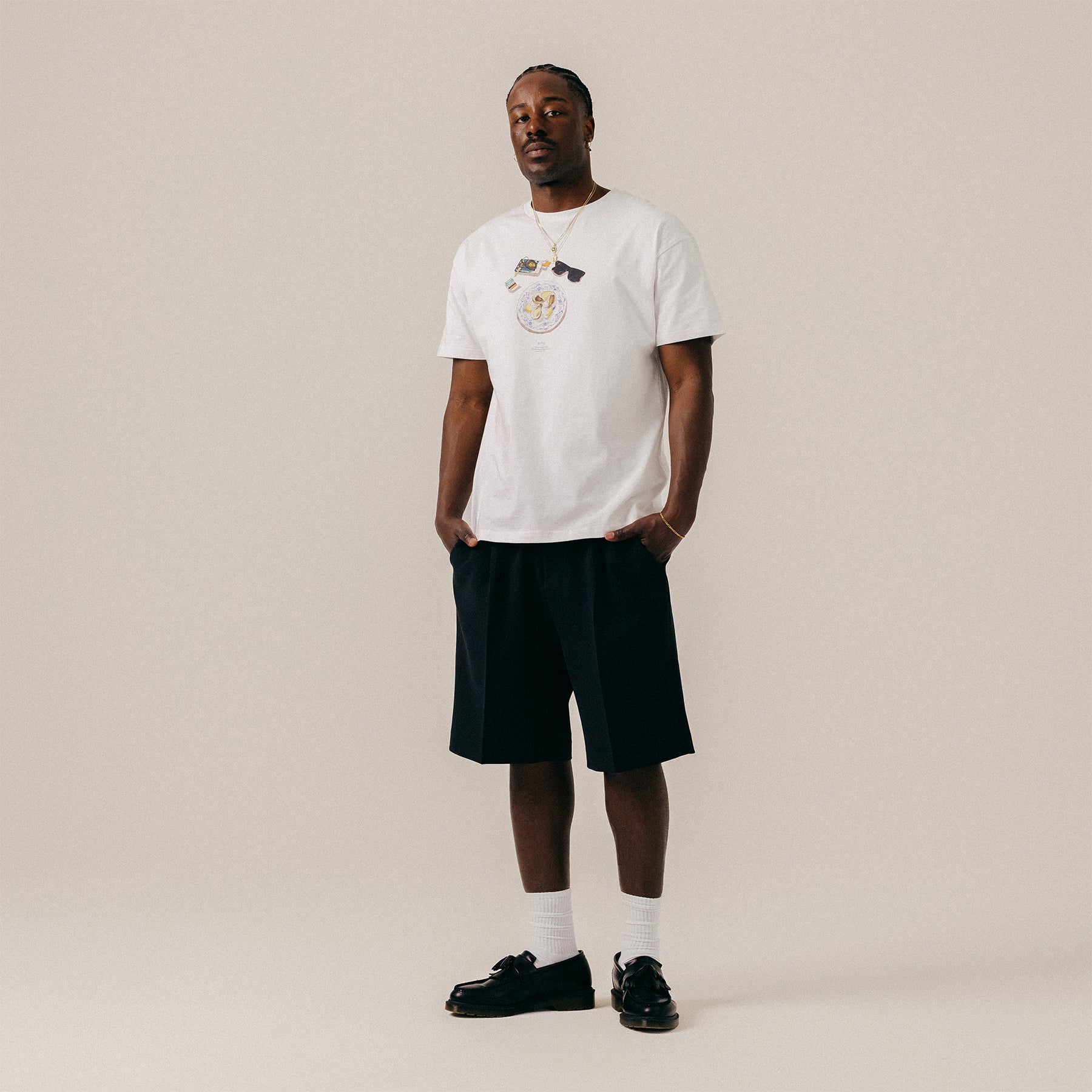 OYSTER TEE - WHITE
