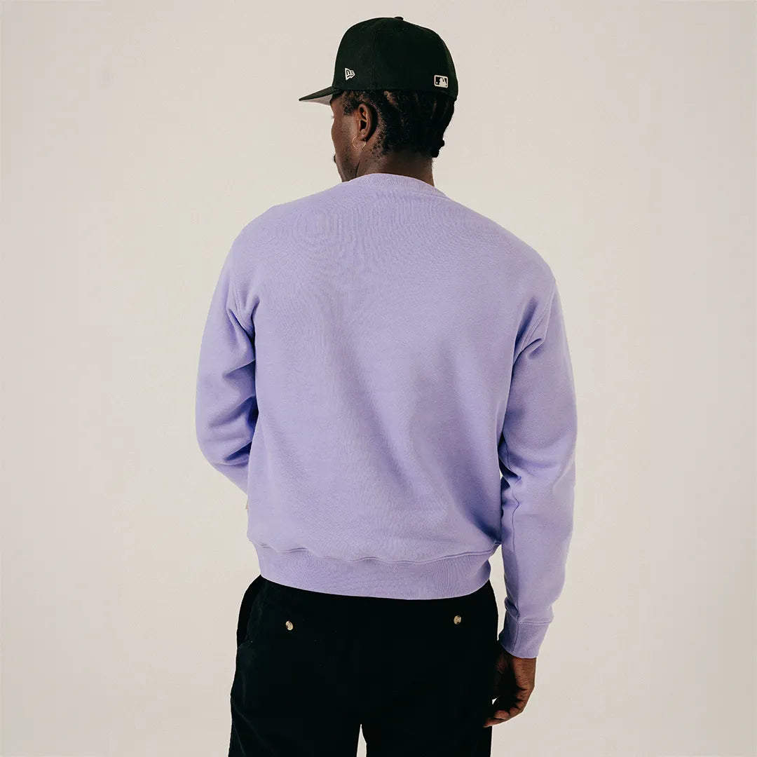 LETTERING CREWNECK - SAND VERBANA