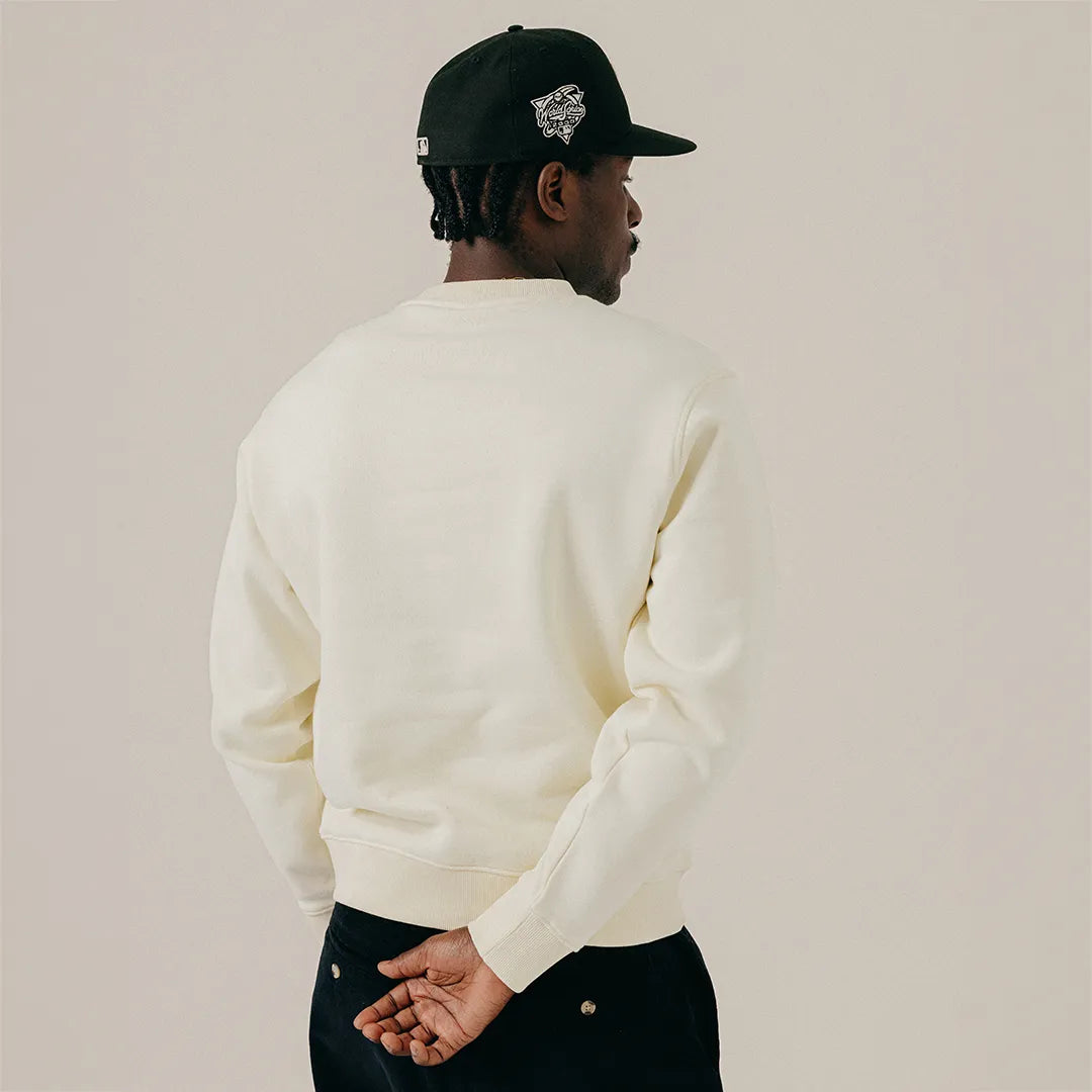LETTERING CREWNECK - PAPYRUS