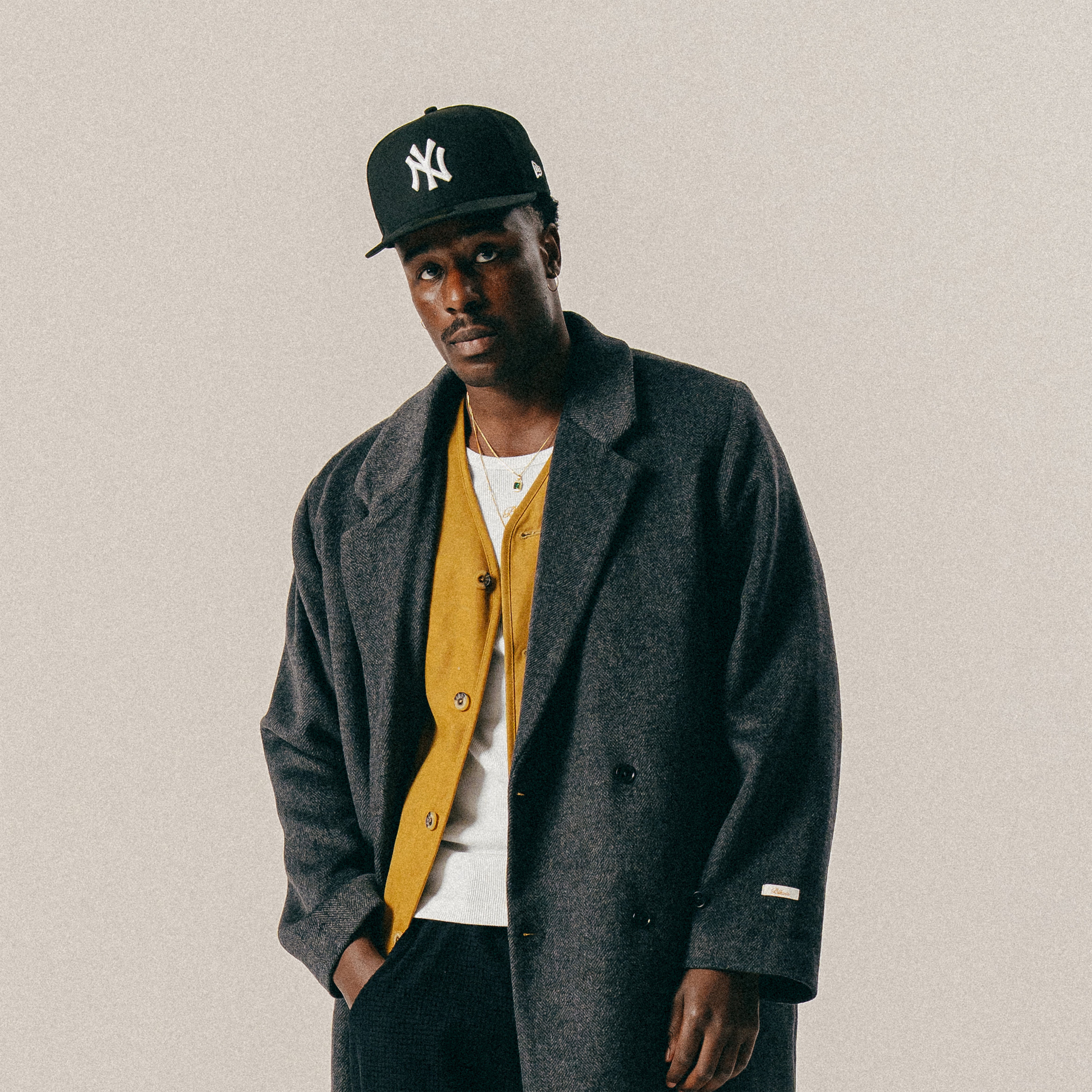 BLKVIS OVERSIZED COAT - BLACK