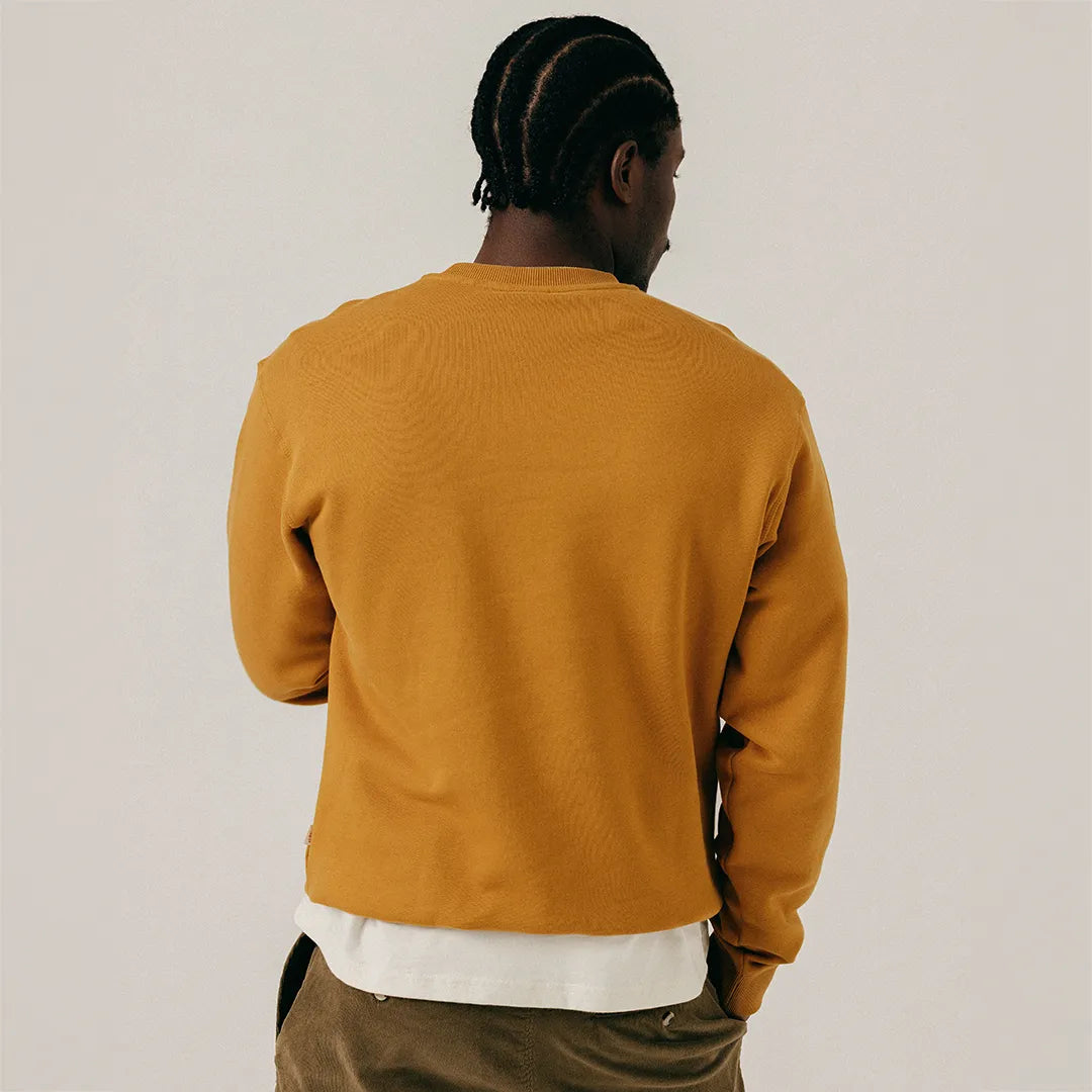 BOLD SCRIPT CREWNECK - WOOD THRUSH