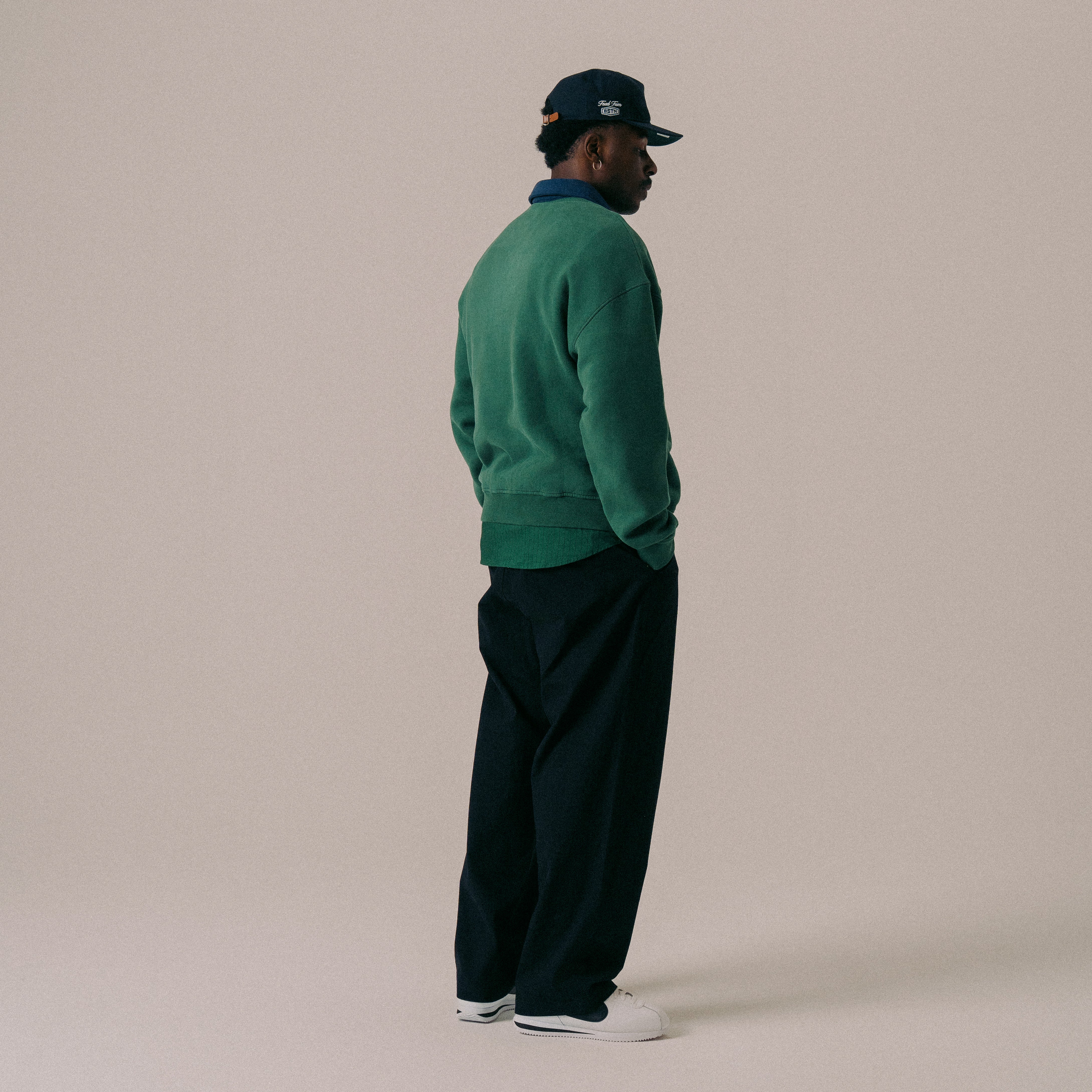 BLKVIS SOURCE POLO SWEATER - HUNTER GREEN