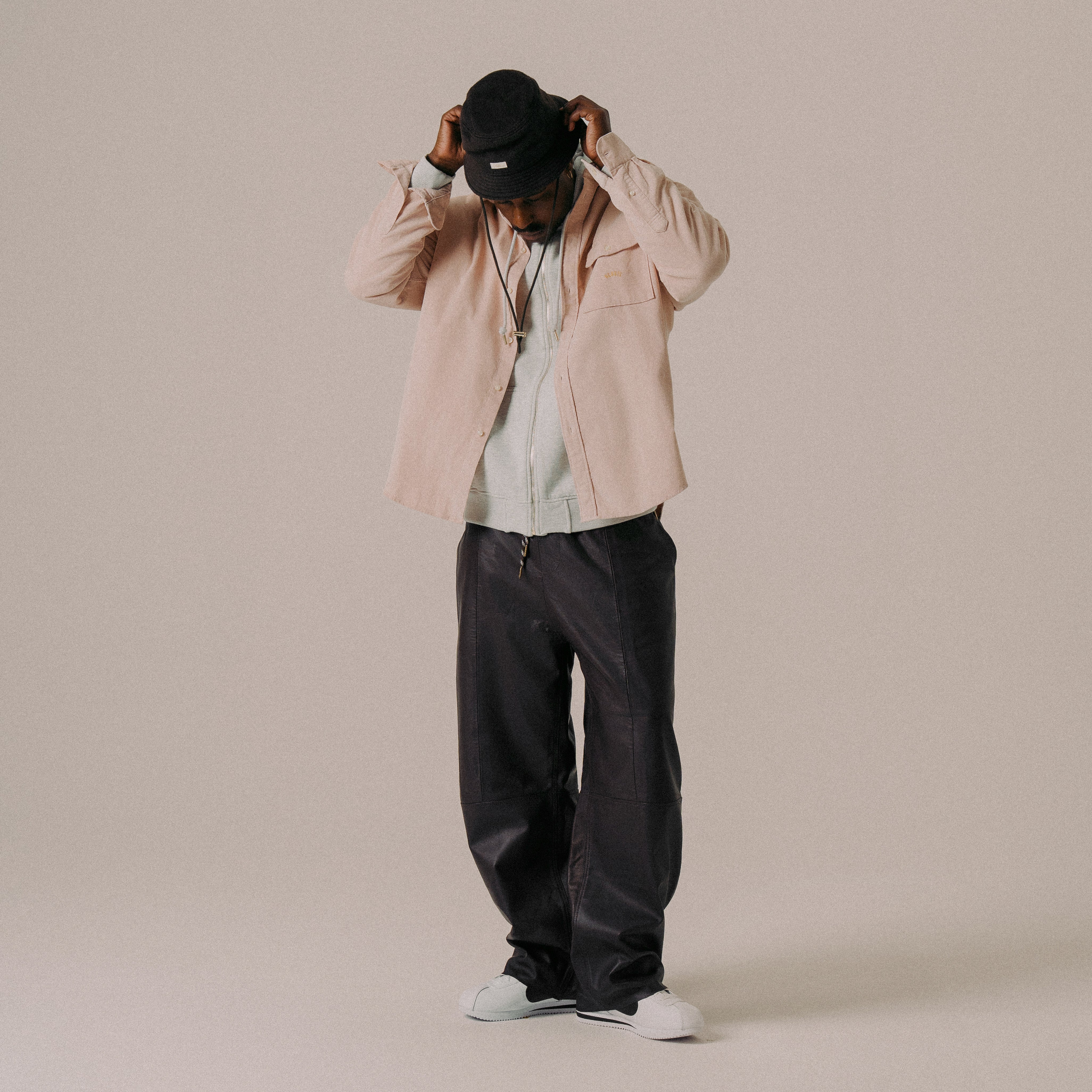 BLKVIS CORUDOY SHIRT - SEPIA ROSE