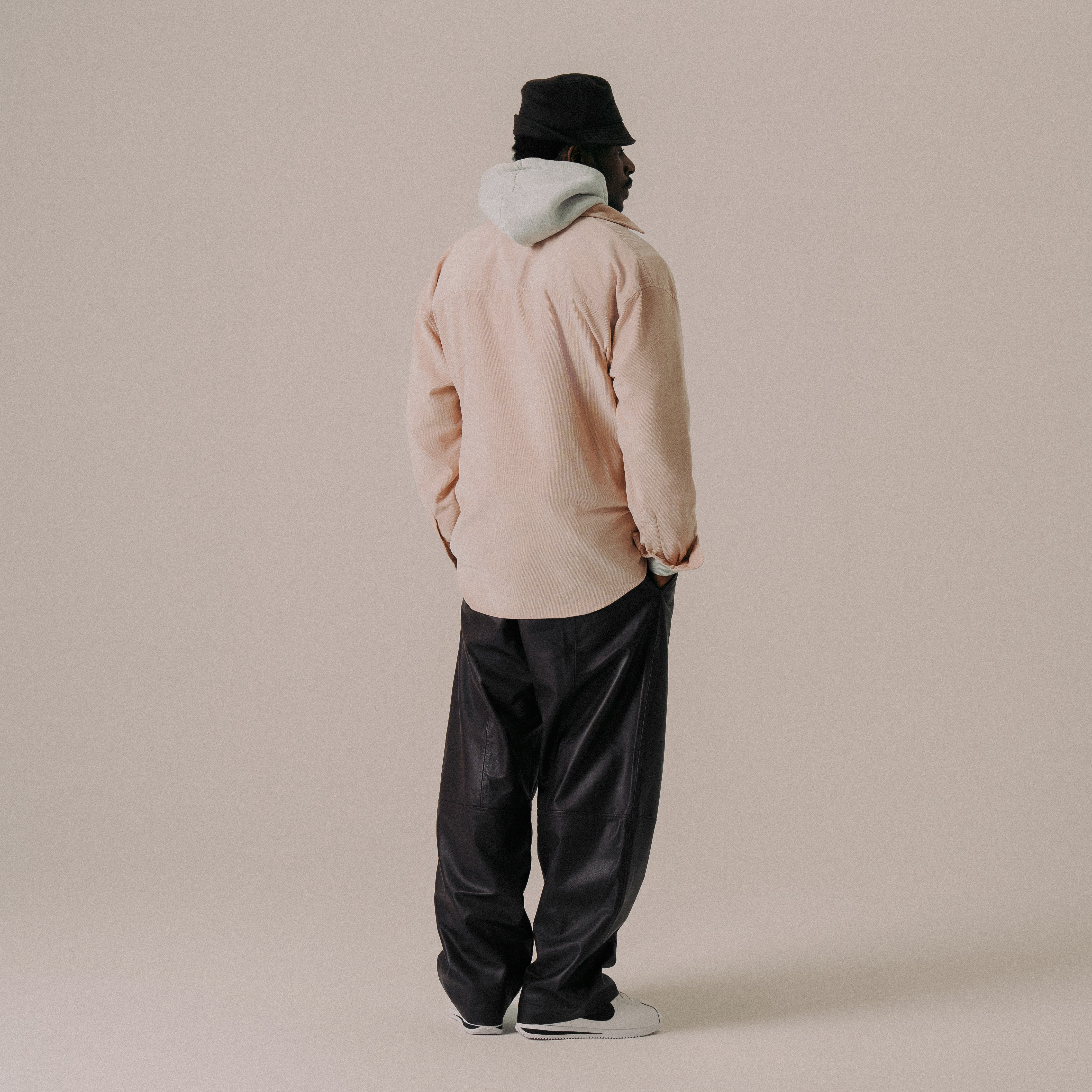 BLKVIS CORUDOY SHIRT - SEPIA ROSE
