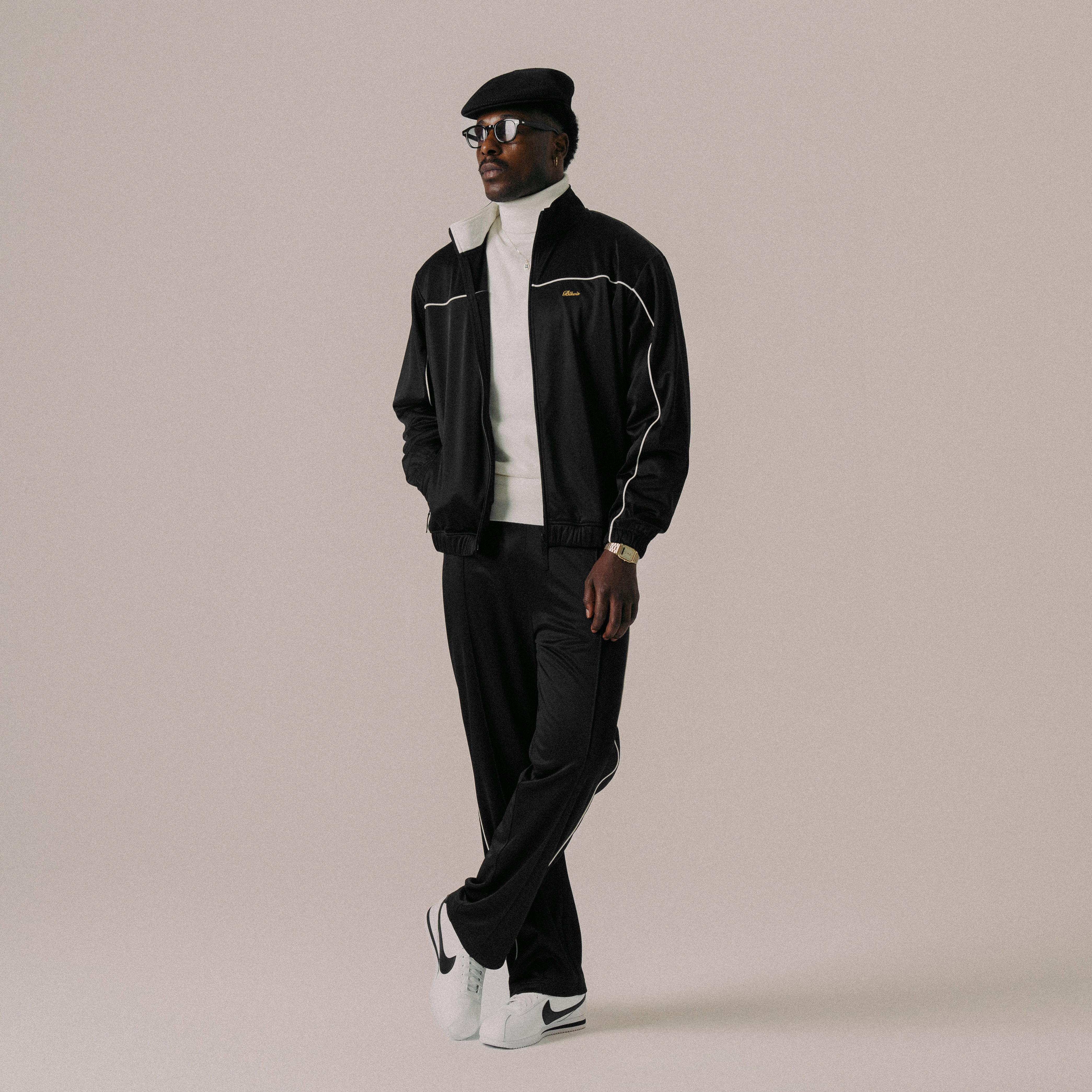 BLKVIS SCRIPT VCT JACKET - BLACK