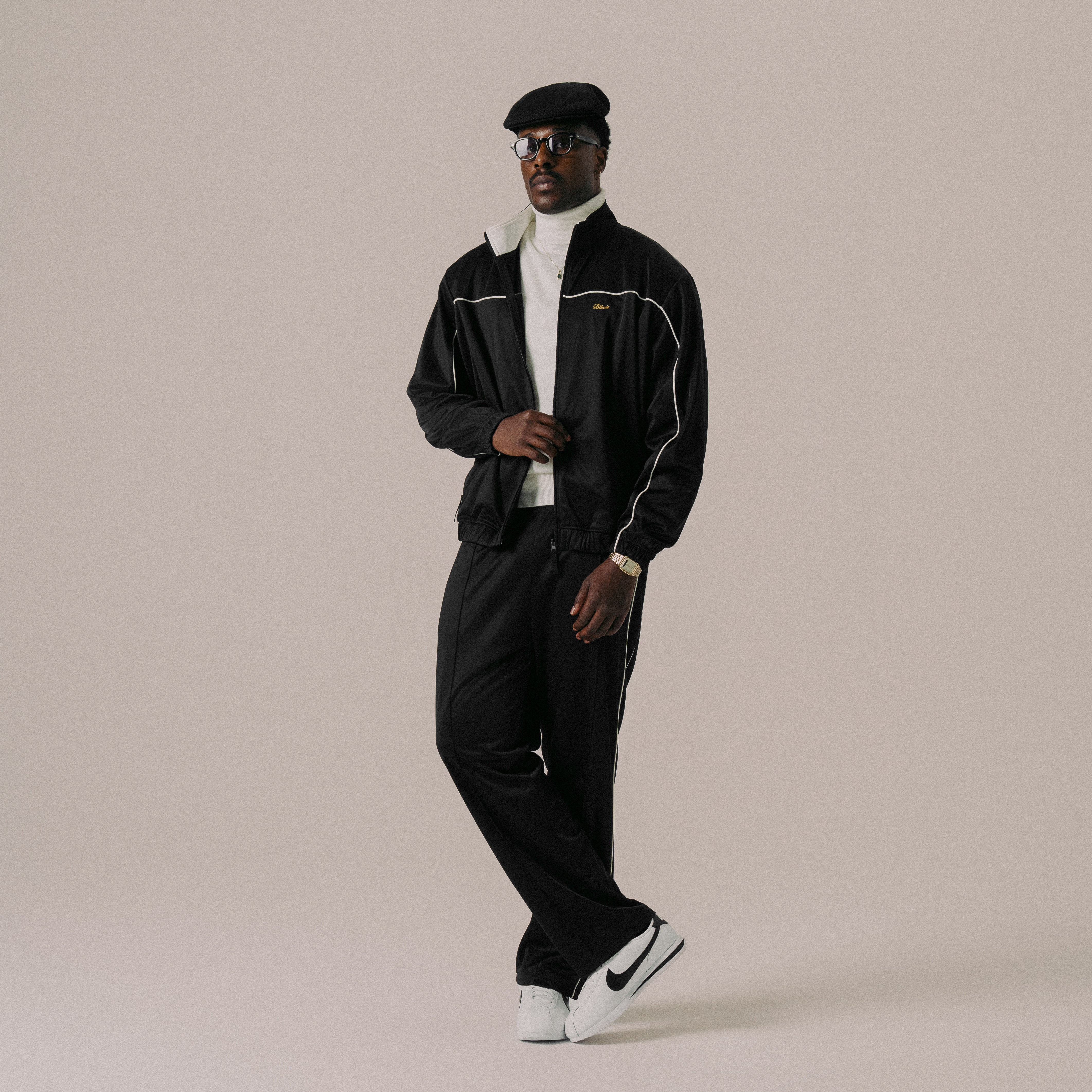 BLKVIS SCRIPT VCT JACKET - BLACK