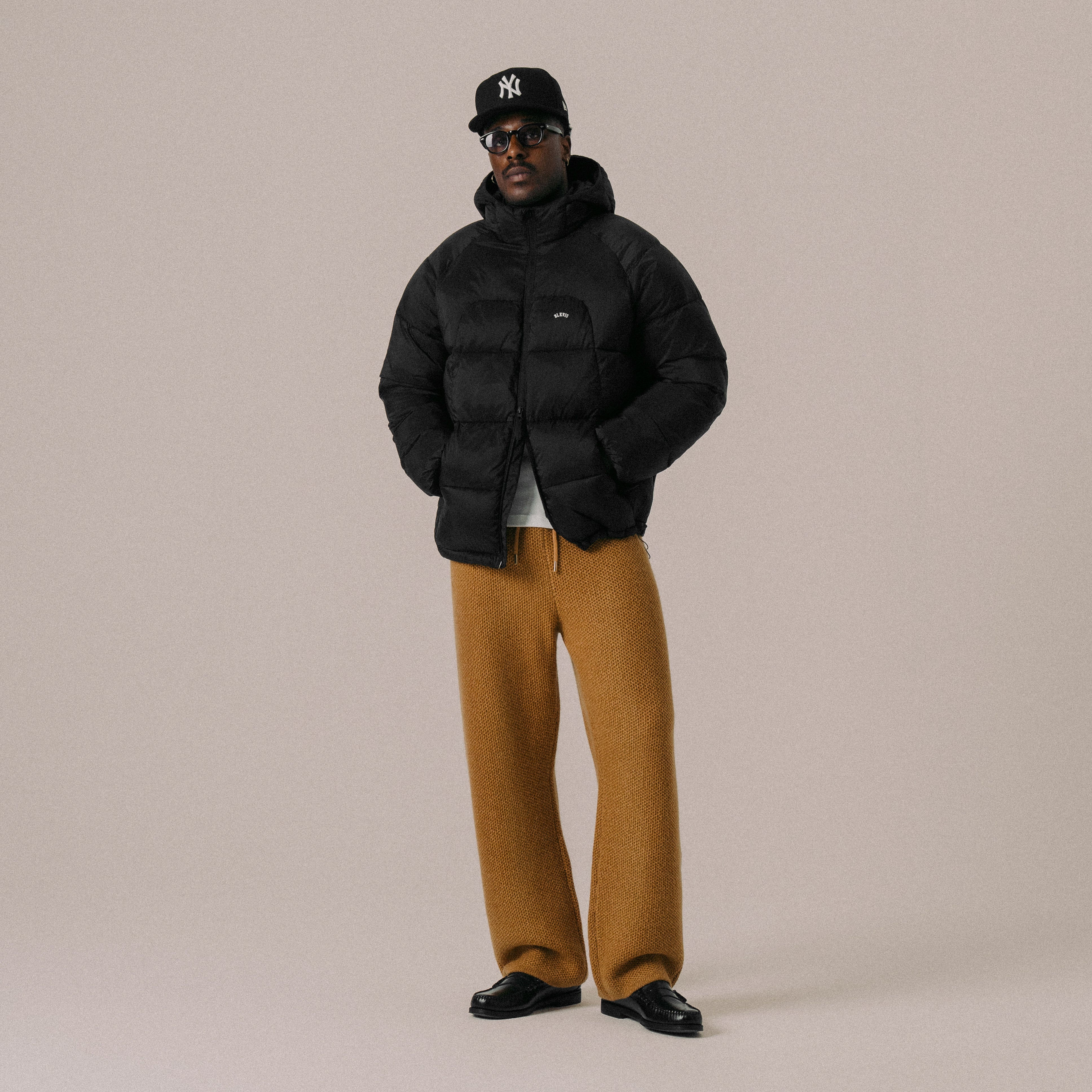 BLKVIS LIGHTWEIGHT DOWN JACKET - BLACK