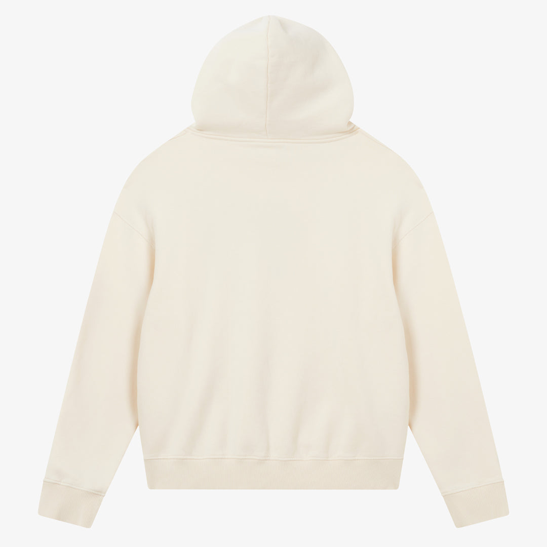 BLKVIS NEWSPAPER HOODY - WHITE