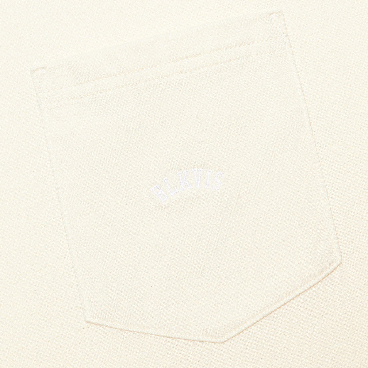 BLKVIS LOGO POCKET TEE - WHITE