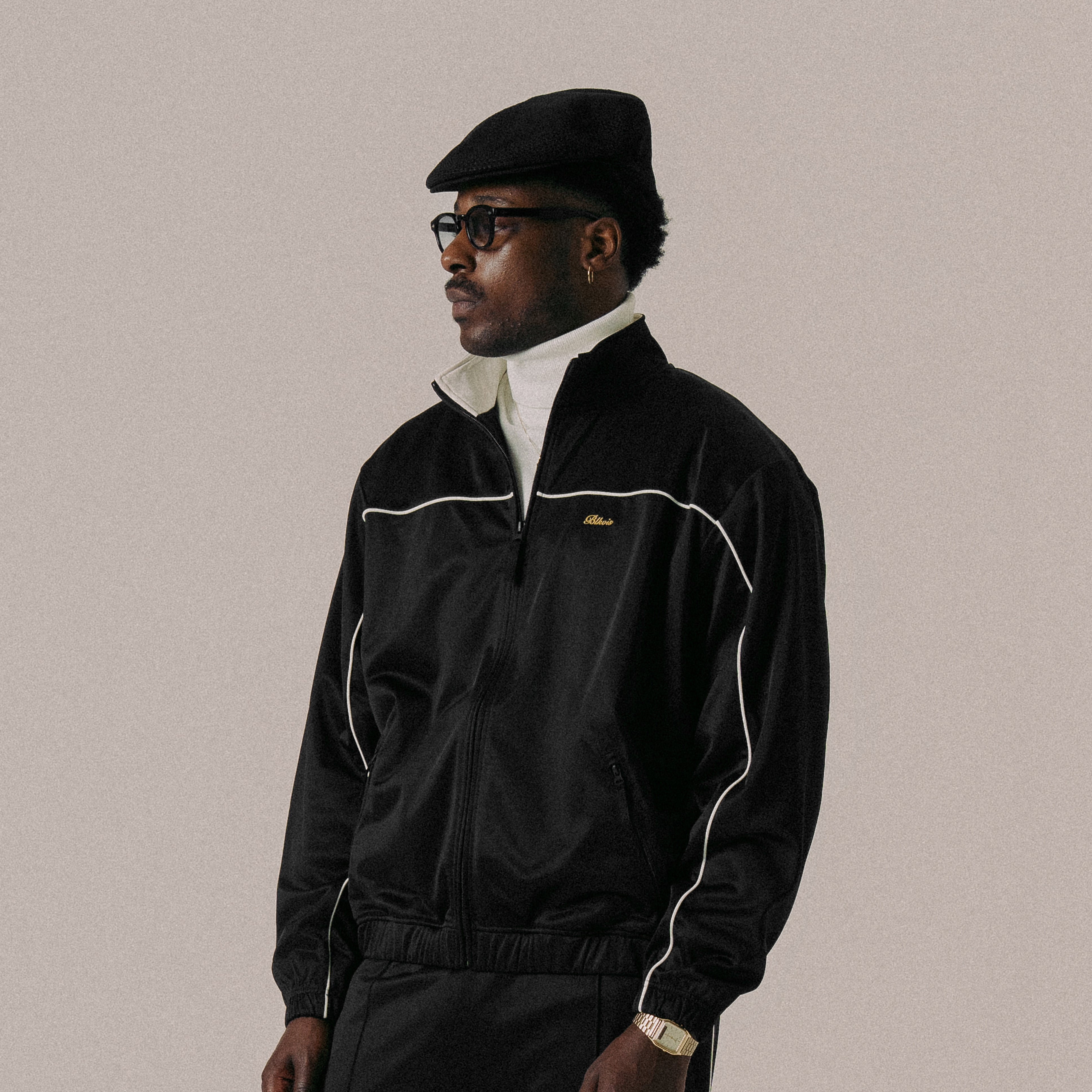 BLKVIS SCRIPT VCT JACKET - BLACK