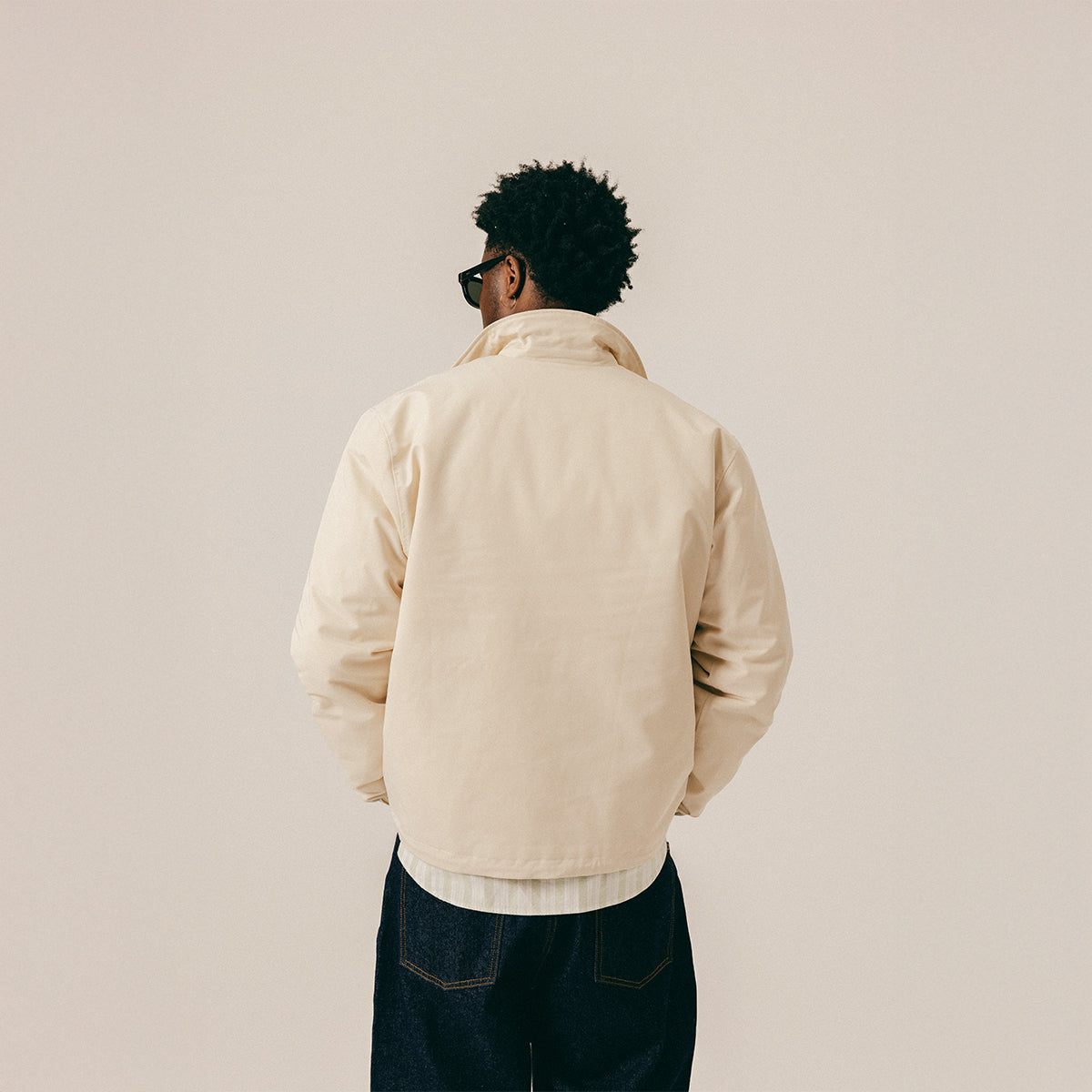 COACH JACKET - WHITECAP GRAY