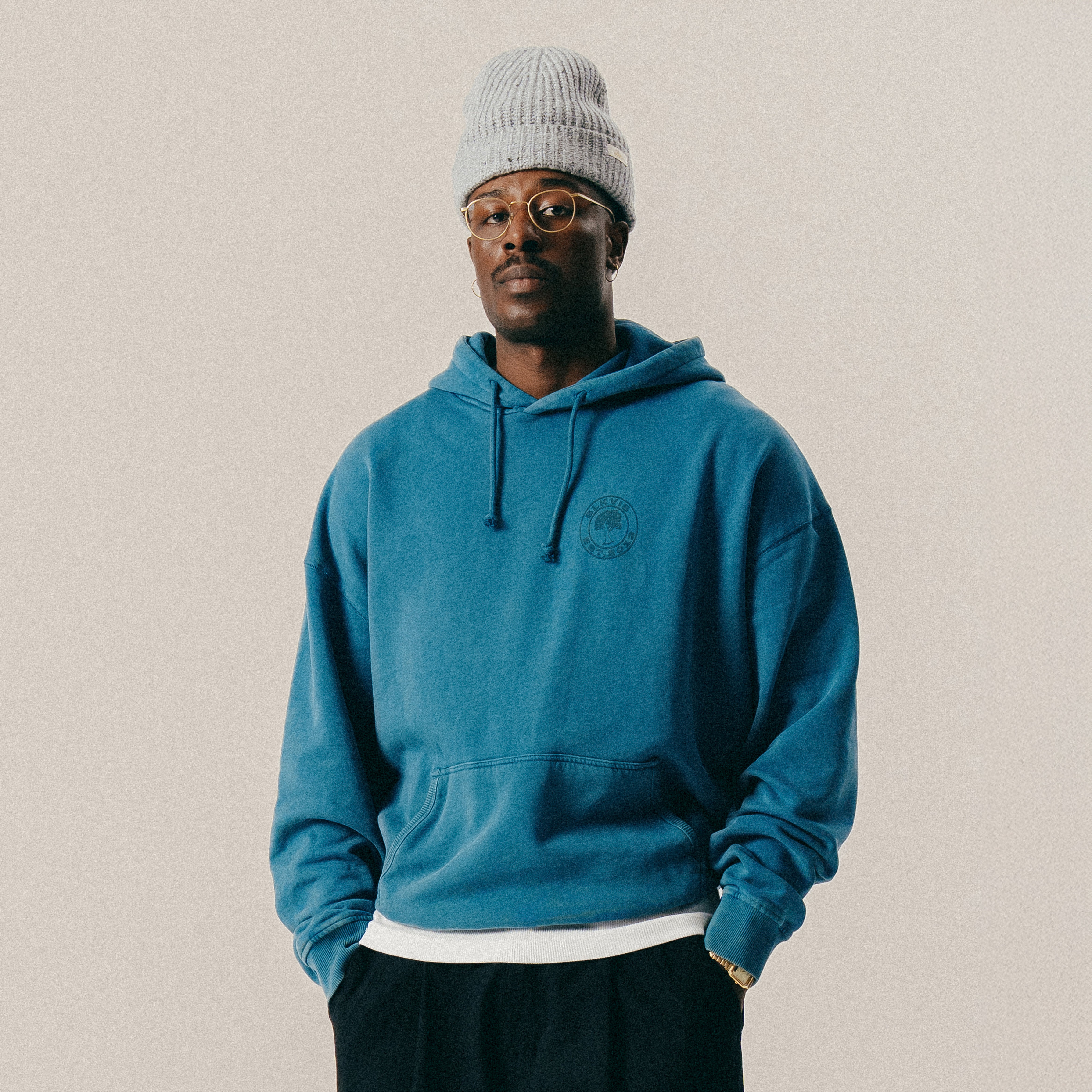 BLKVIS SOURCE GMT DYEHOODY - MEDITERRANEA